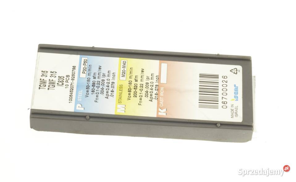 Płytka TGMF 315 IC635 Iscar Lubań