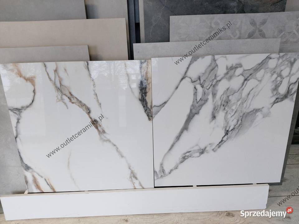 Płytki łazienkowe polerowane 60x60 marmur sprzedam