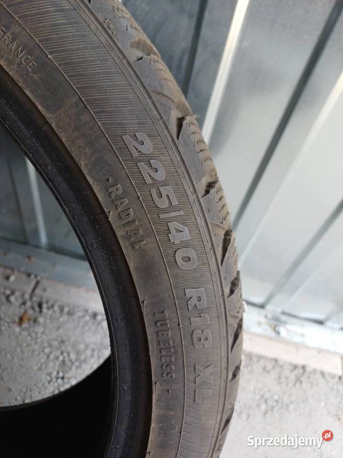 Opony zimowe 22540 R18 śląskie Częstochowa