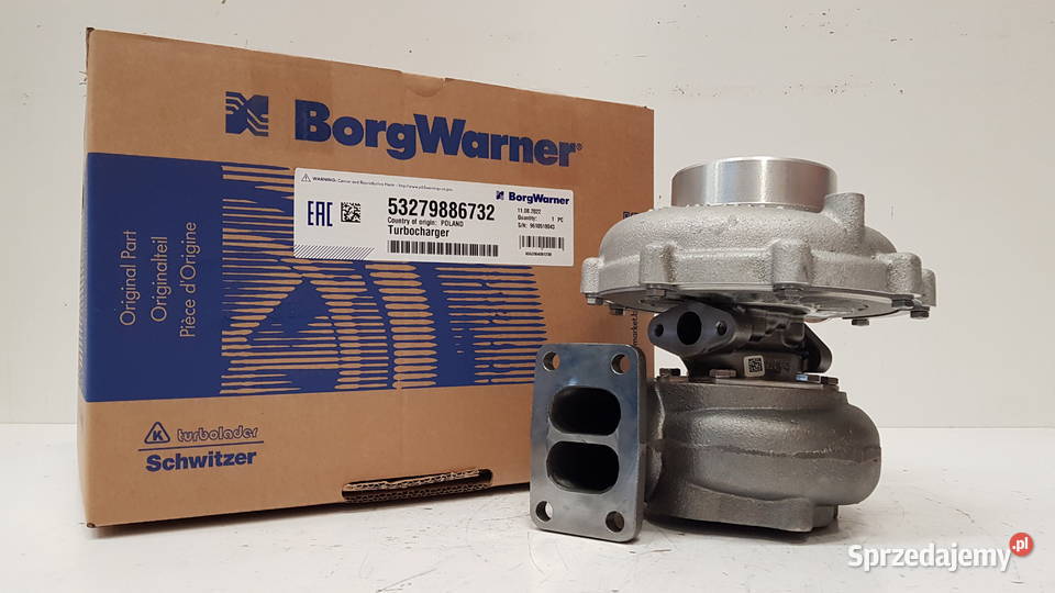 Nowa turbosprężarka BorgWarner KKK 53279706732