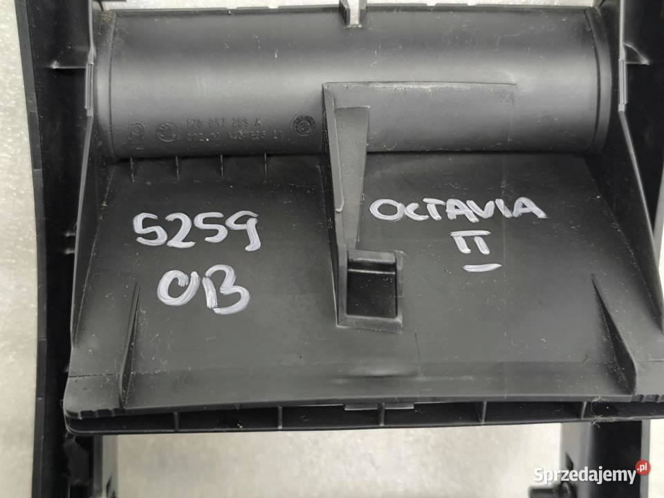 RAMKA OSŁONA TUNELU SKODA OCTAVIA II 1Z0857289A Osłony i zaślepki