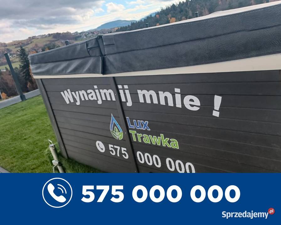 Wynajmij jacuzzi PREMIUM balia mobilna Mszana Dolna
