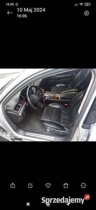 Audi A8 60 W12 Long LPG Zadbana lubelskie Chodel sprzedam