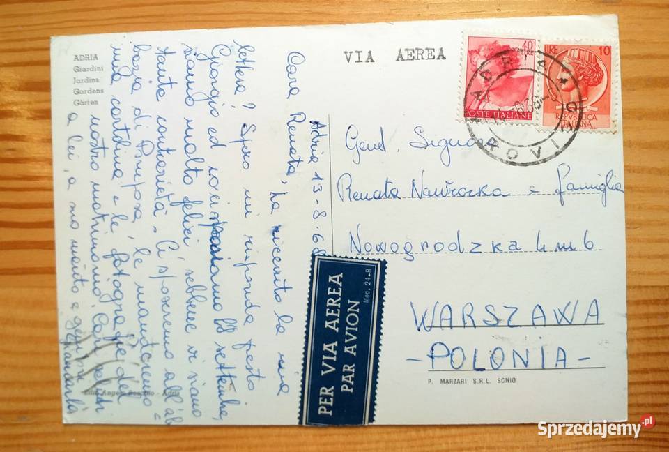 ADRIA WIDOK NA MIASTO W WENECJI EUGANEJSKIEJ Piszczac