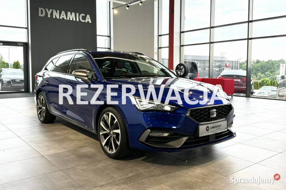 Seat Leon ST FR 1.5TSI 150KM M6 2020/2021 r., salon PL, I wł., f. VAT, gwa…