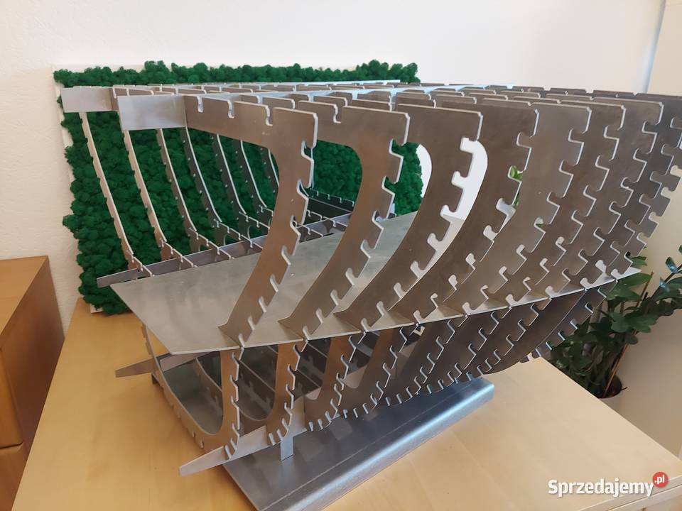 Model części kadłuba statku Aluminium Gdynia