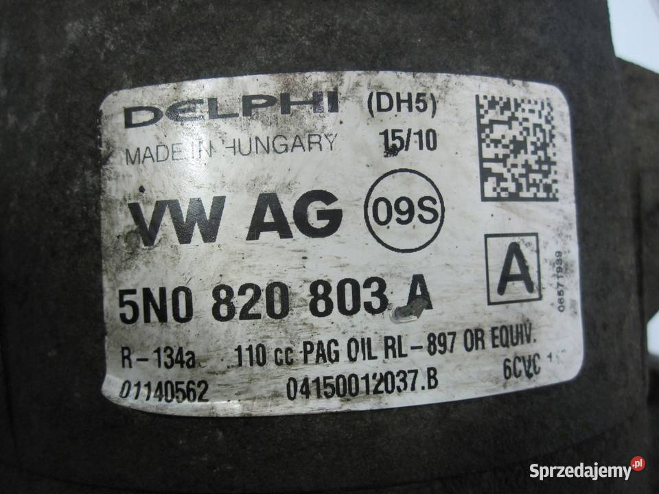 TIGUAN 10r 20 TDI CBA CBAB 140 sprężarka osobowe Kielce