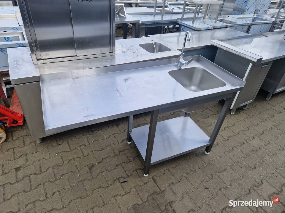 Zlew Gastronomiczny Z Miejscem na Zmywarkę Gastronomia Ostrów Wielkopolski