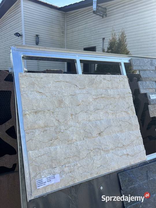 PŁYTKI KAMIENNE Kamień Naturalny Italia Kremowe Piaseczno