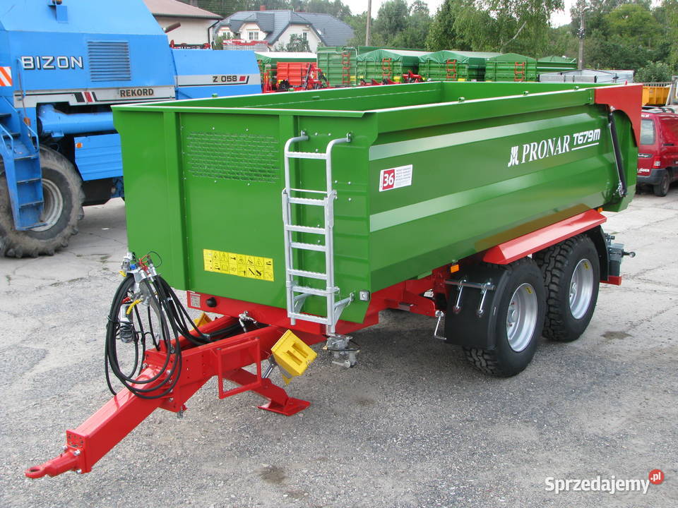 NOWA Przyczepa rolnicza skorupowa T679M PRONAR w Opoczno