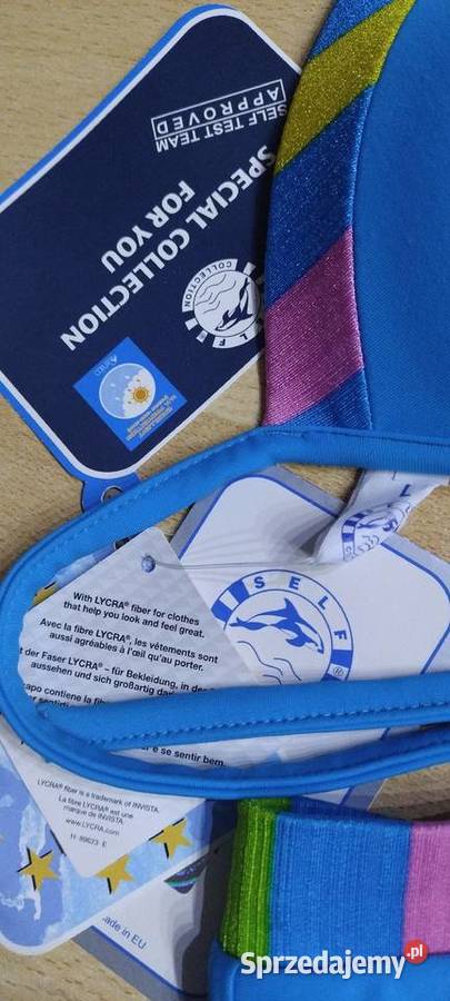 Strój kąpielowy w kolorze niebieskim Firmy SELF Lublin