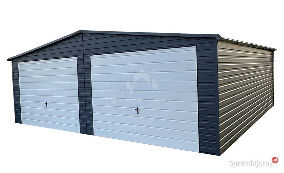 Garaż Blaszany 75x6m 2x Brama uchylna Anytracyt Kłodzko sprzedam