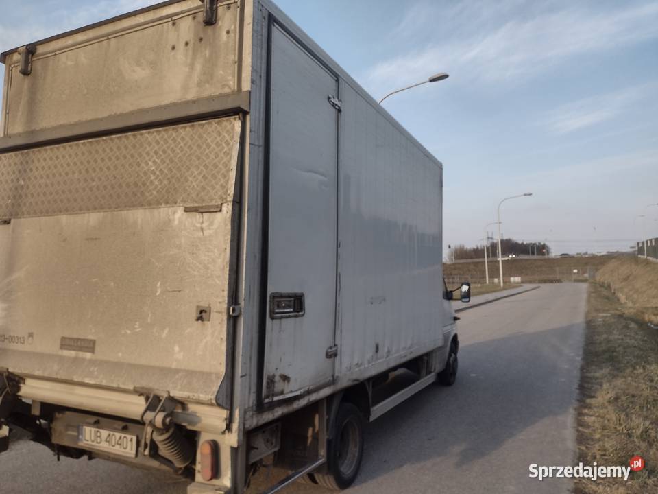 Mercedes sprinter 8 palet winda bliźniak Lublin