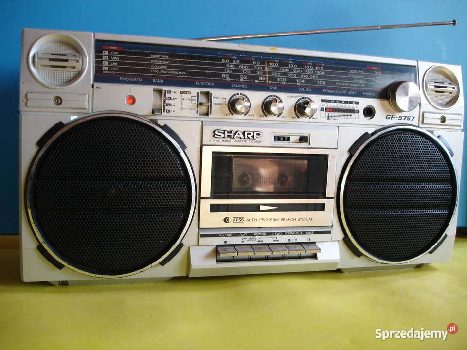 Radiomagnetofon SHARP GF5757H Zielona Góra