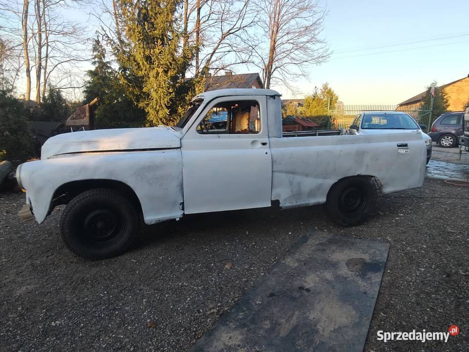 Warszawa 203P Pickup FSO projekt Zduńska Wola