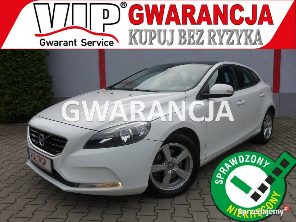 Volvo V40 16i Panorama Klimatronik Alu Światła VAT marża Częstochowa
