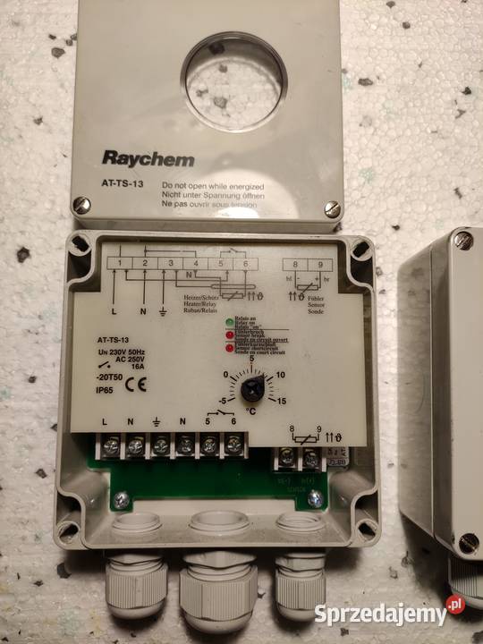 Termostat Raychem ATTS13 Elektryka i akcesoria mazowieckie Mińsk Mazowiecki sprzedam