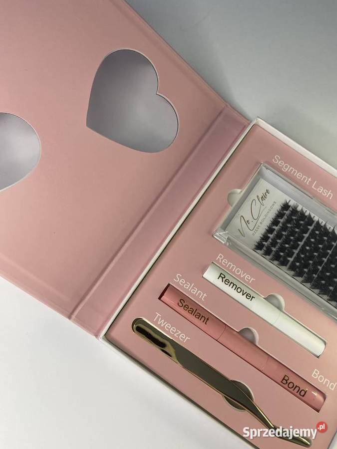 Rzęsy Bondingowe Zestaw startowy LashDIY HEART podlaskie Białystok