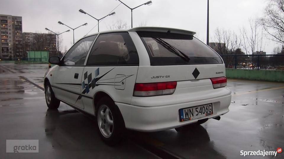 Subaru Justy II GX 4x4 68000km Warszawa sprzedam