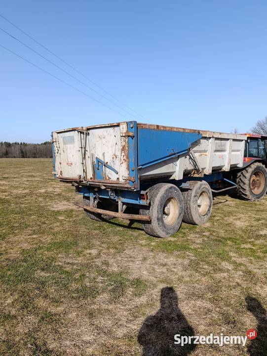 Przyczepa 14 T 2002r BROCHARD BG190 Przyczepy rolnicze pomorskie Nowa Wieś Lęborska