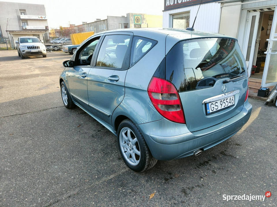 Mercedes A 170 17 Benzyna 115 Panorama Skóra ASR (kontrola trakcji) pomorskie Słupsk sprzedam