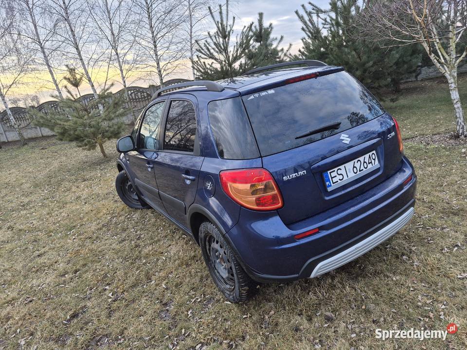 Suzuki sx4 16 DDIS 2010r niebieski łódzkie