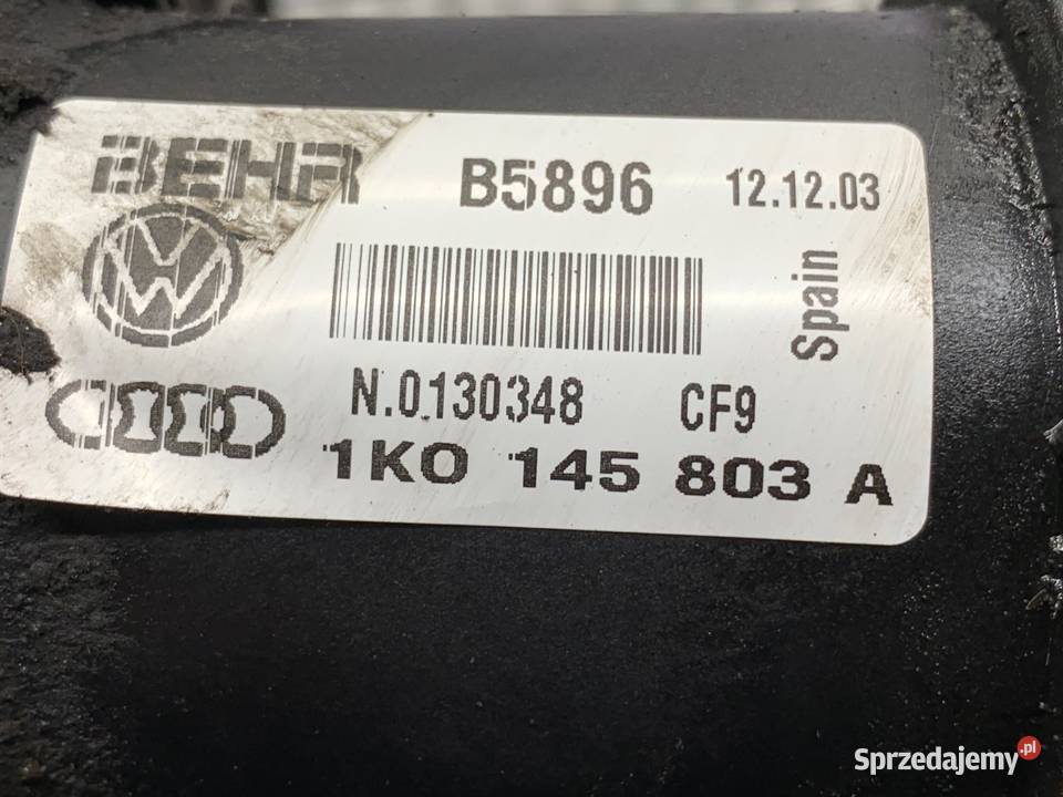 INTERCOOLER VW GOLF V 1K0145803A 20 140 0310 podkarpackie