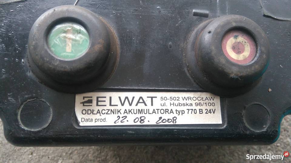 odłącznik akumulatora