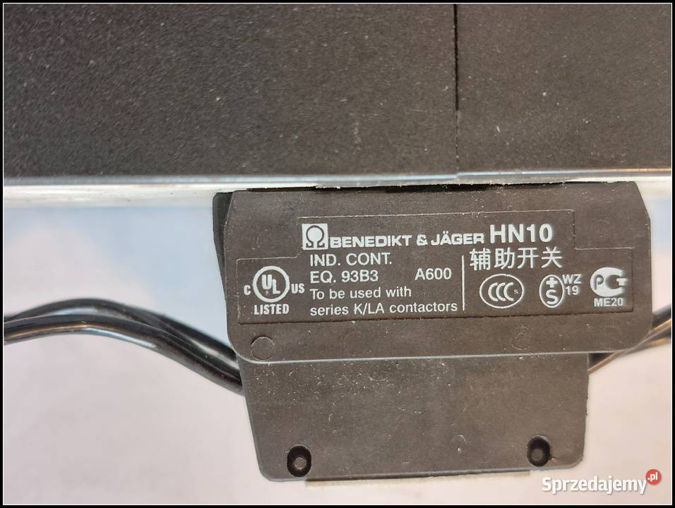 Stycznik K350k00 Bendeikt jager stycznik Elektryka i akcesoria Dąbrowa Górnicza