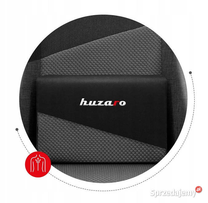 Fotel Huzaro Force 62 materiałowy regulowane
