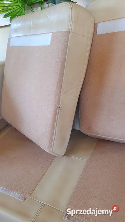 Kanapa sofa skórzana 167 b wygodna 350 85cm Warszawa