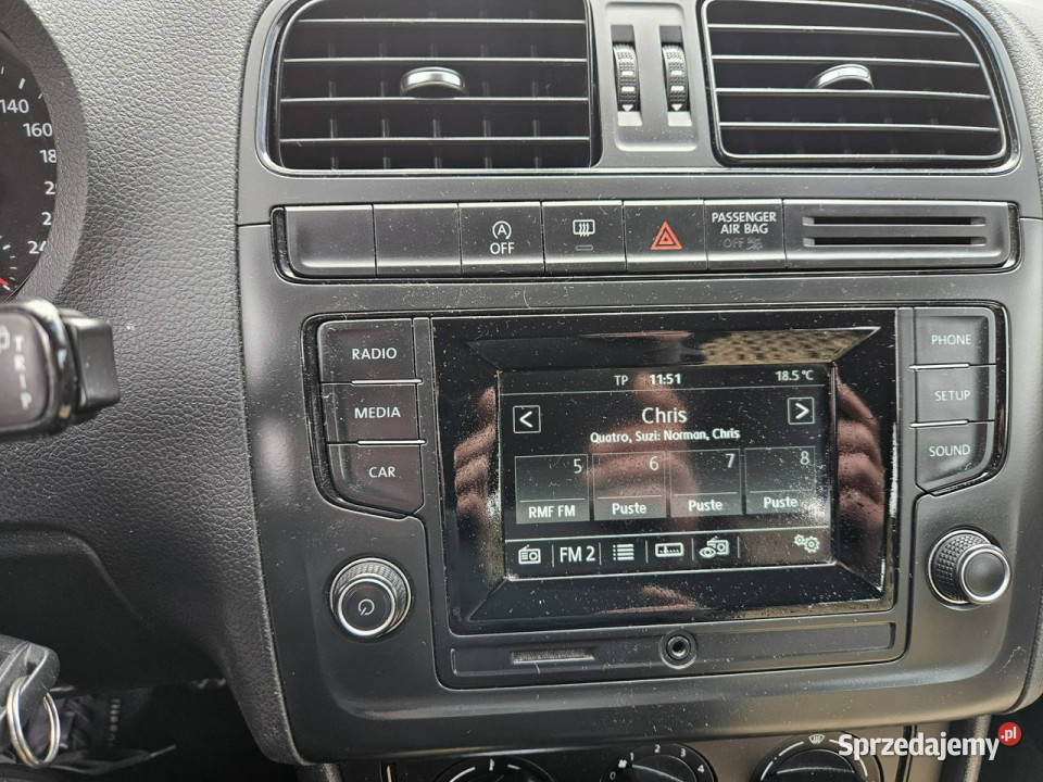 Volkswagen Polo Klimatyzacja START STOP Komputer gniazdo USB śląskie Ruda Śląska