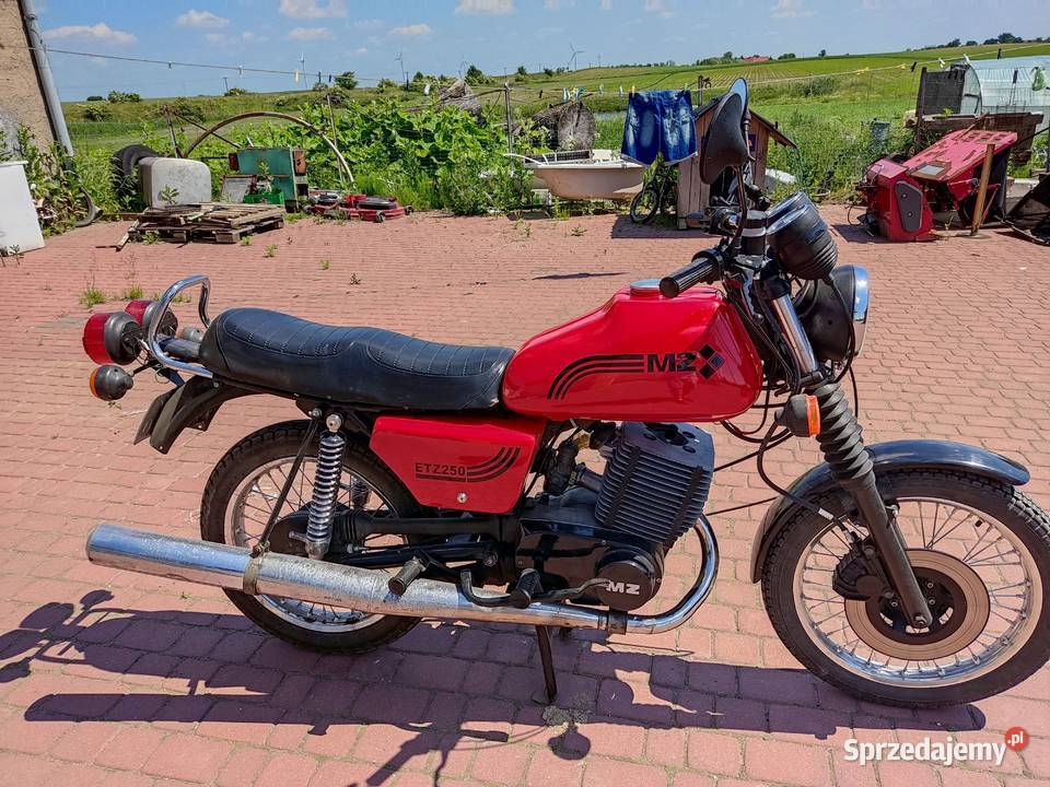 MZ ETZ 250 turystyczny Nowy Dwór