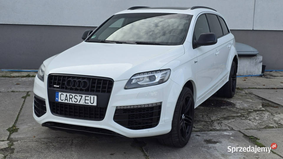 Audi Q7 30 TFSI PAkiet W12 niski przebieg 119000 elektrycznie ustawiane fotele Szczecin