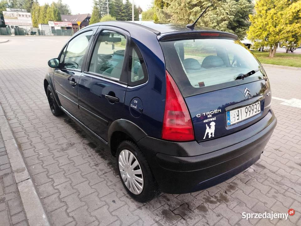 citroen c3 14 hdi bezawaryjny 70 ekonomiczny Szczucin sprzedam