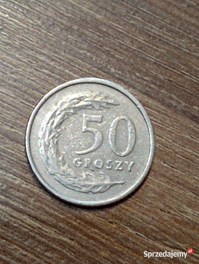 Sprzedam trzecie 50 gr 1991 r Numizmatyka Chełm