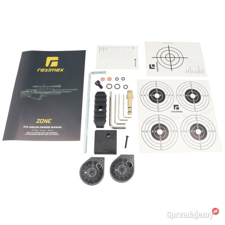 Wiatrówka PCP Reximex Zone 45 mm z regulatorem i Warszawa