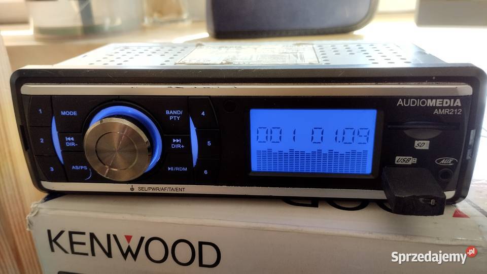 Audiomedia amr212 Radio samochodowe USB AUX Łódź
