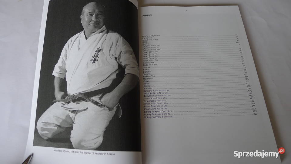 FitkinKyokushin Kata Karate 31 form Oyama Cook Poradniki, albumy i reportaże