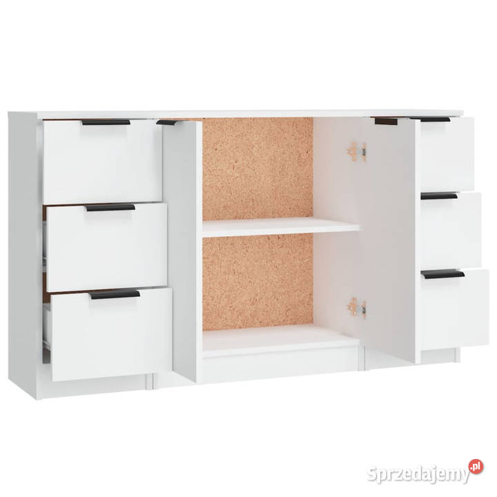 Szafki 3 biały materiał drewnopochodny WM3115836 Warszawa