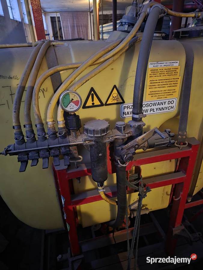 Opryskiwacz Pilmet zawieszany 400l 12m 4 głowice Aleksandrów Kujawski sprzedam