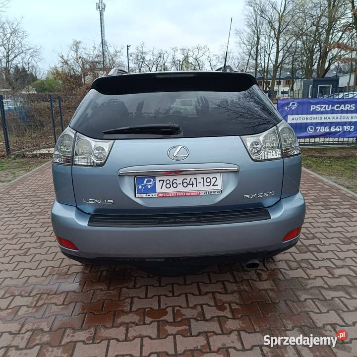 Lexus RX II 35 2007 r v6 LPG 4x4 Zadbany Warszawa