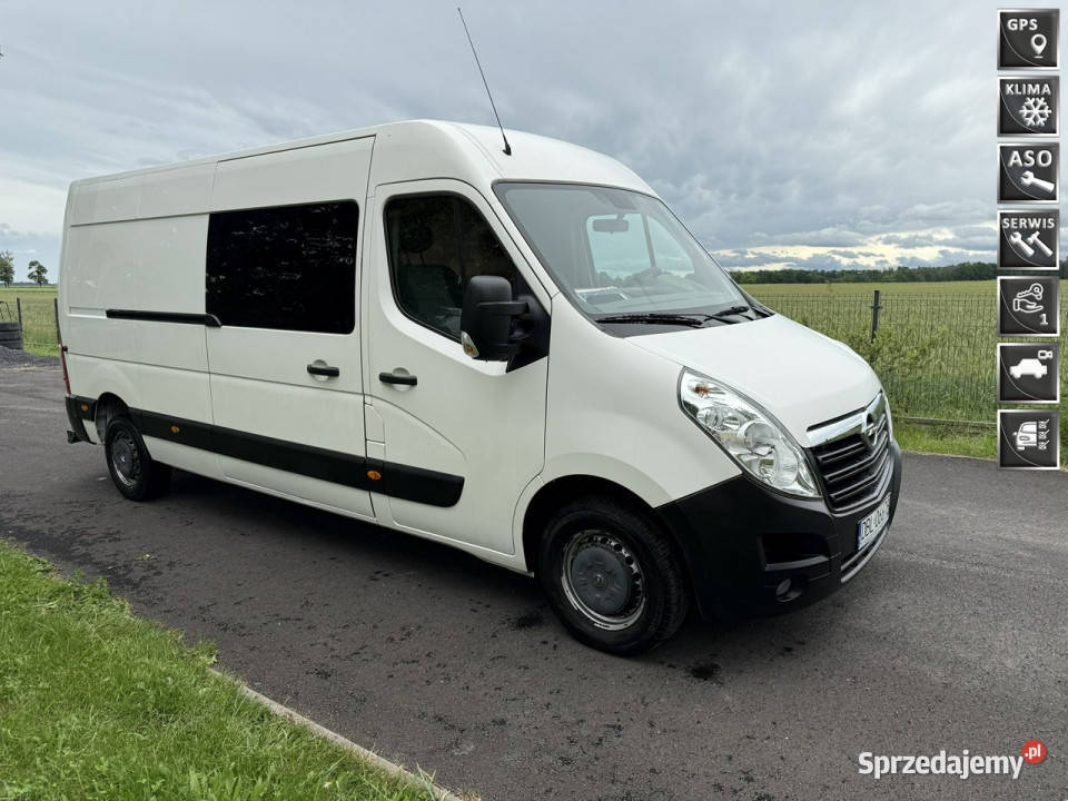 Opel Movano 23dci 136 z NL 138 Klima Kamera dolnośląskie Ocice