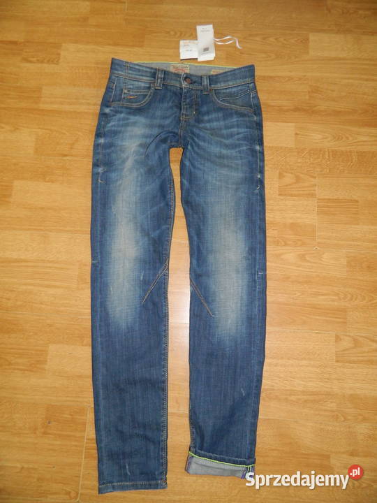 MAC Boyfriend spodnie jeansowe W34 L30 Trzebinia