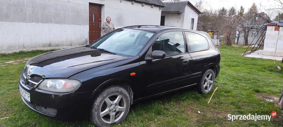 Nissan Almera 2003 15 benzyna Rok produkcji 2003 Wierzbica sprzedam