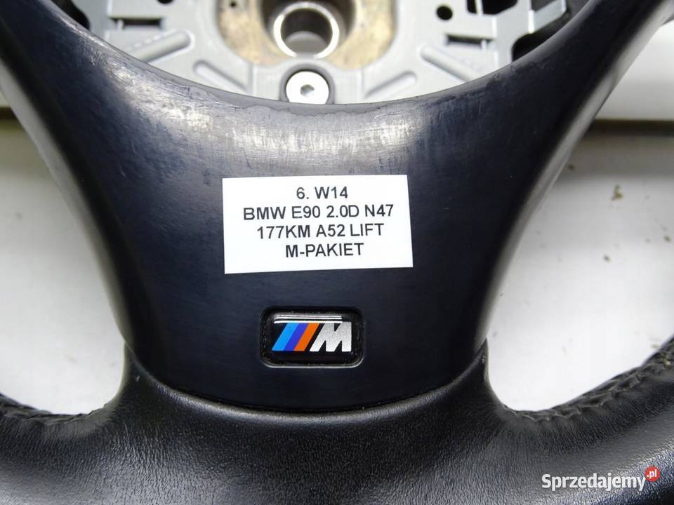 KIEROWNICA SKÓRA MULTI MULTIFUNKCJA BMW E90 LCI osobowe