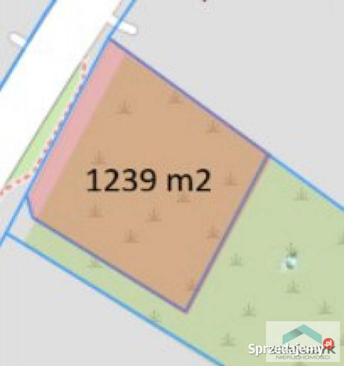 Działka Gryfice 1430m2