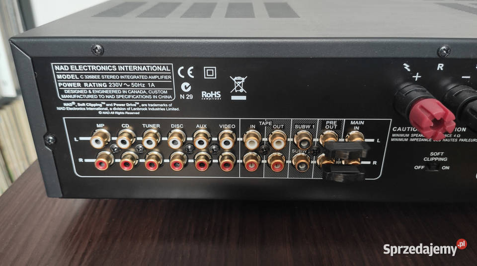 wzmacniacz stereo 326bee Świdnik
