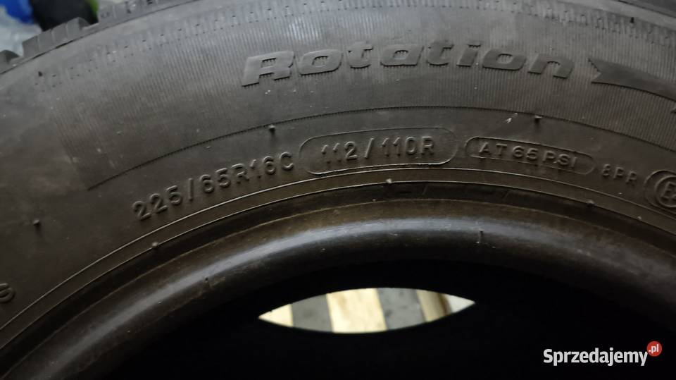 BF Goodrich Activan Winter 22565 R16C Motoryzacja Sadłowo-Parcele