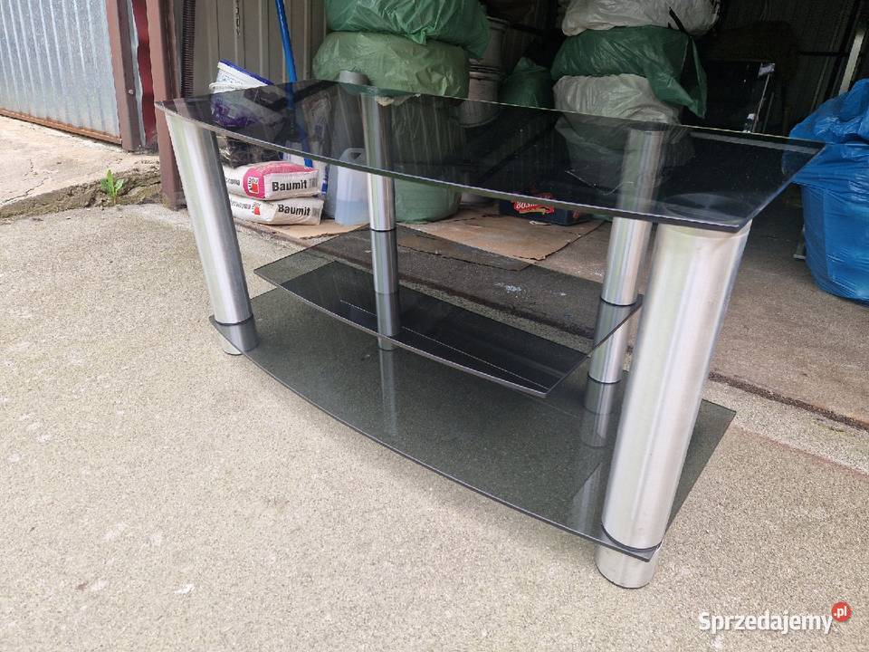 Stolik szklany pod telewizor tv rtv Stan Lipiany